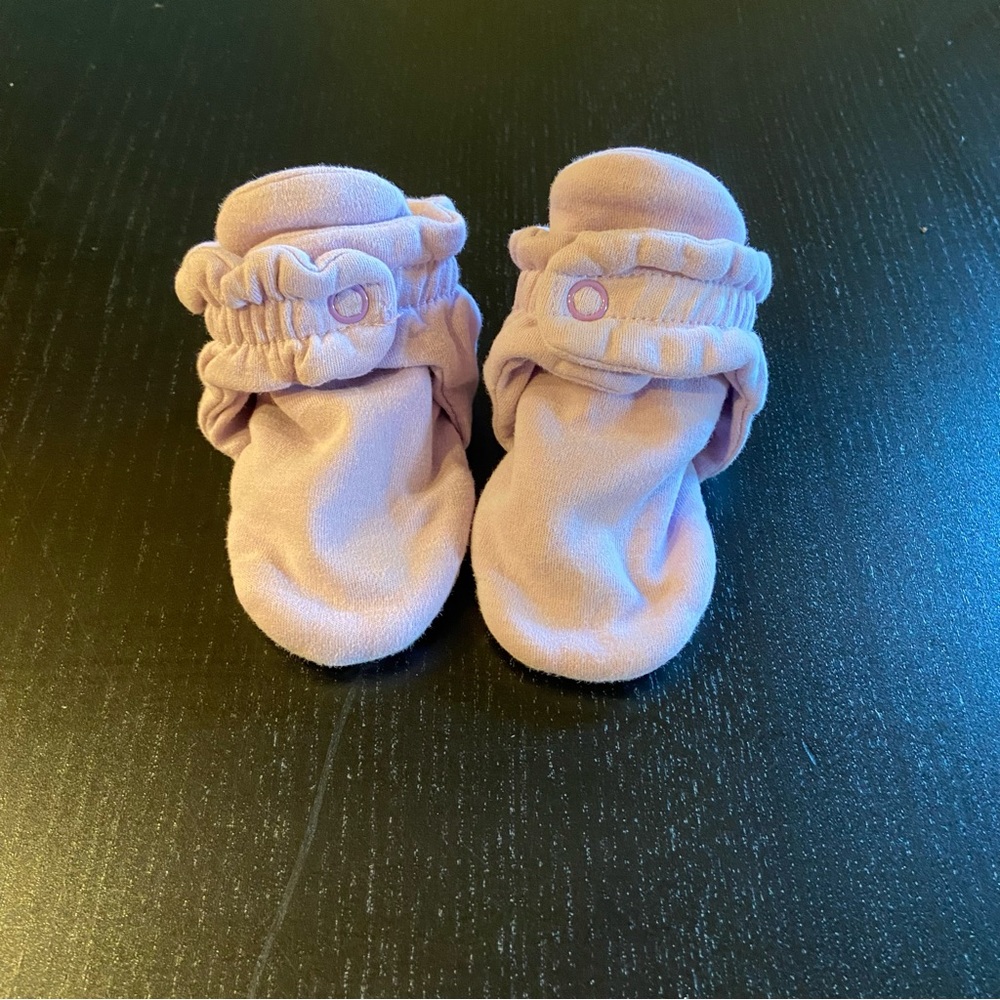 Zutano Organic Cotton Gripper Baby Bootie 18mo